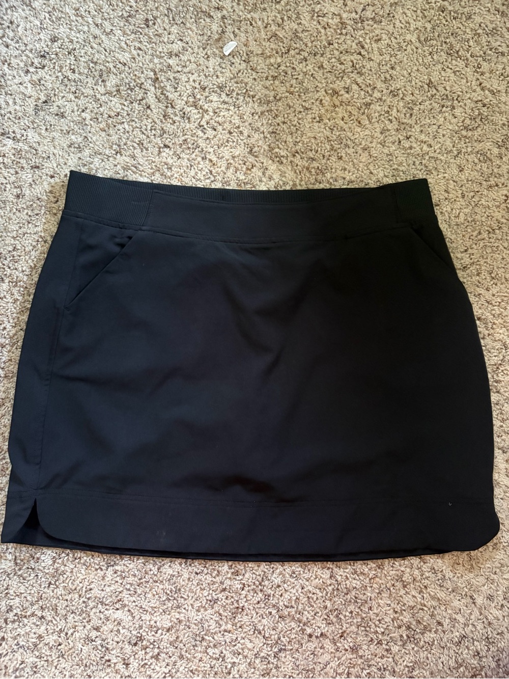 Classic Black A-Line Skirt